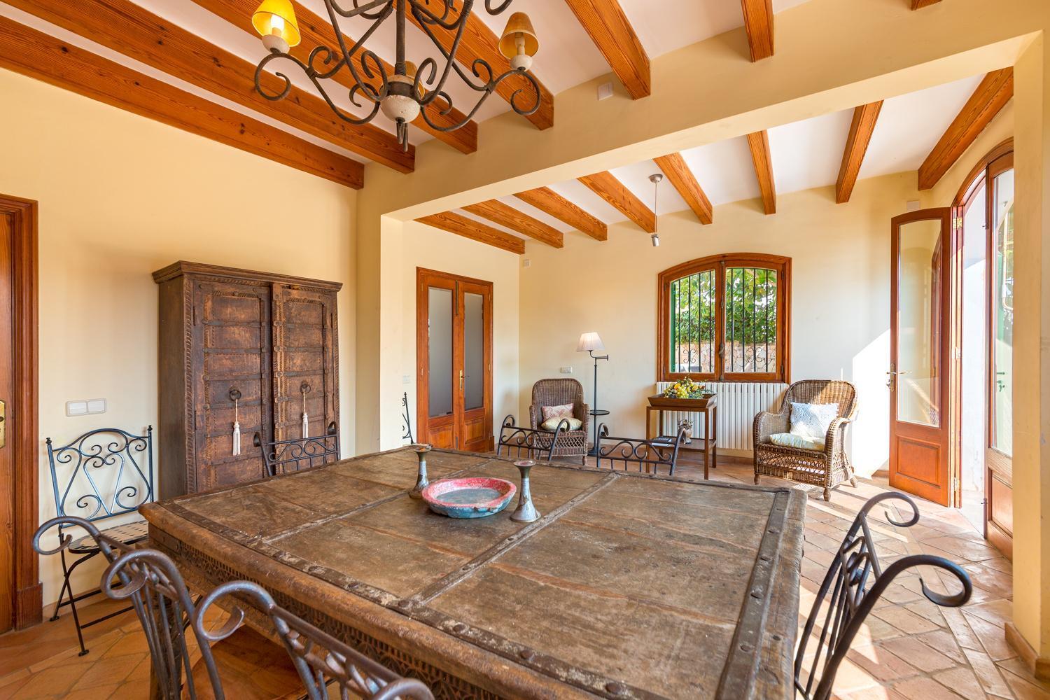 Mallorca Finca Haus Mit Pool Direkt Am Meer Es Trenc, Bootstour Moeglich Sa Ràpita Zewnętrze zdjęcie