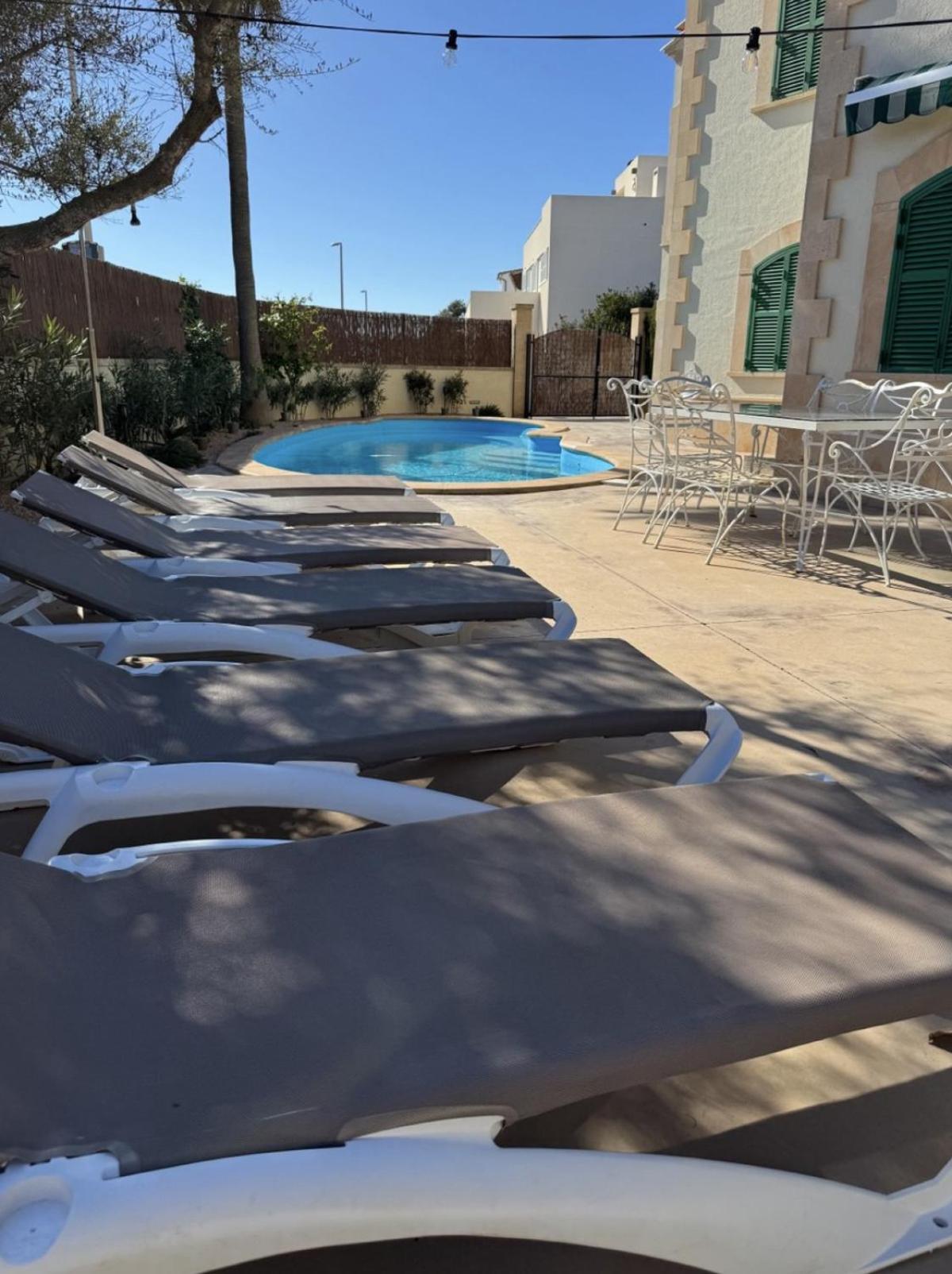 Mallorca Finca Haus Mit Pool Direkt Am Meer Es Trenc, Bootstour Moeglich Sa Ràpita Zewnętrze zdjęcie