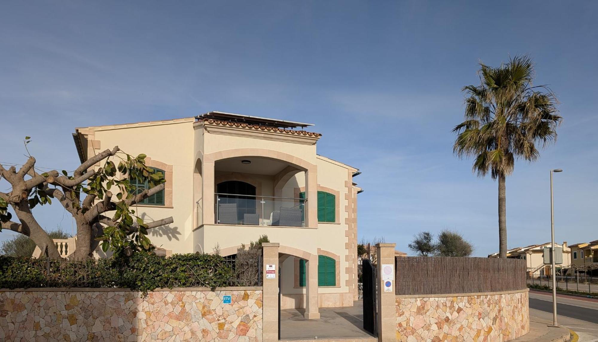 Mallorca Finca Haus Mit Pool Direkt Am Meer Es Trenc, Bootstour Moeglich Sa Ràpita Zewnętrze zdjęcie