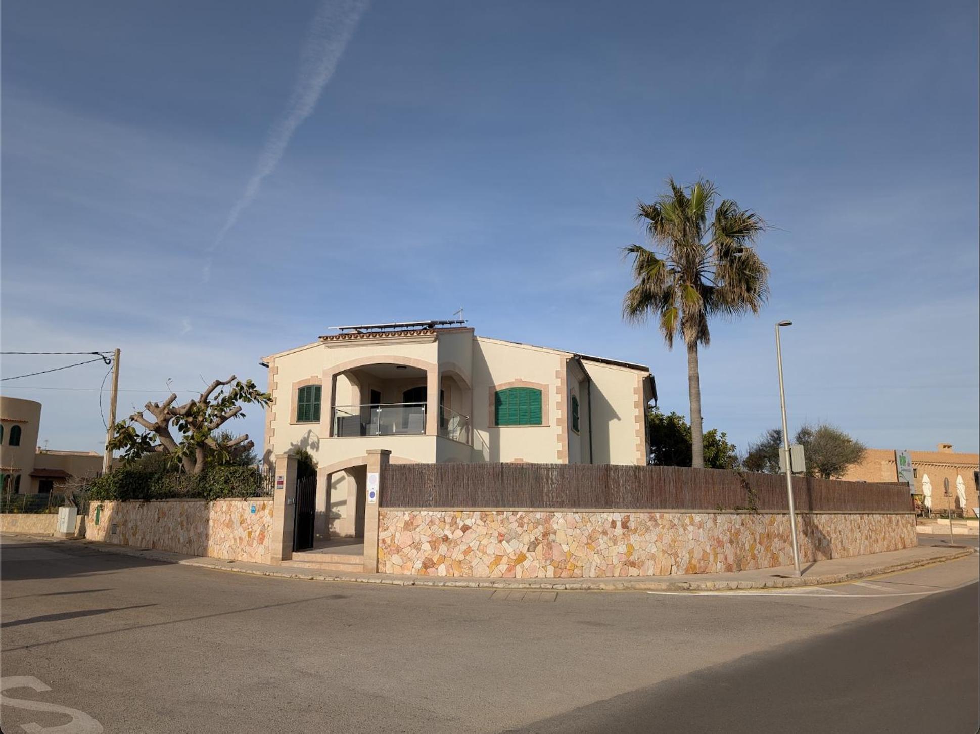 Mallorca Finca Haus Mit Pool Direkt Am Meer Es Trenc, Bootstour Moeglich Sa Ràpita Zewnętrze zdjęcie