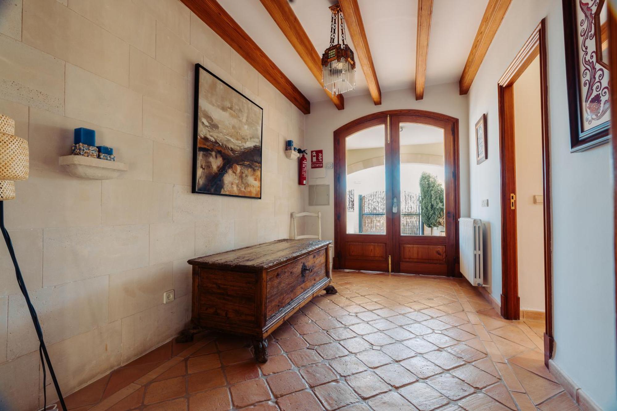 Mallorca Finca Haus Mit Pool Direkt Am Meer Es Trenc, Bootstour Moeglich Sa Ràpita Zewnętrze zdjęcie