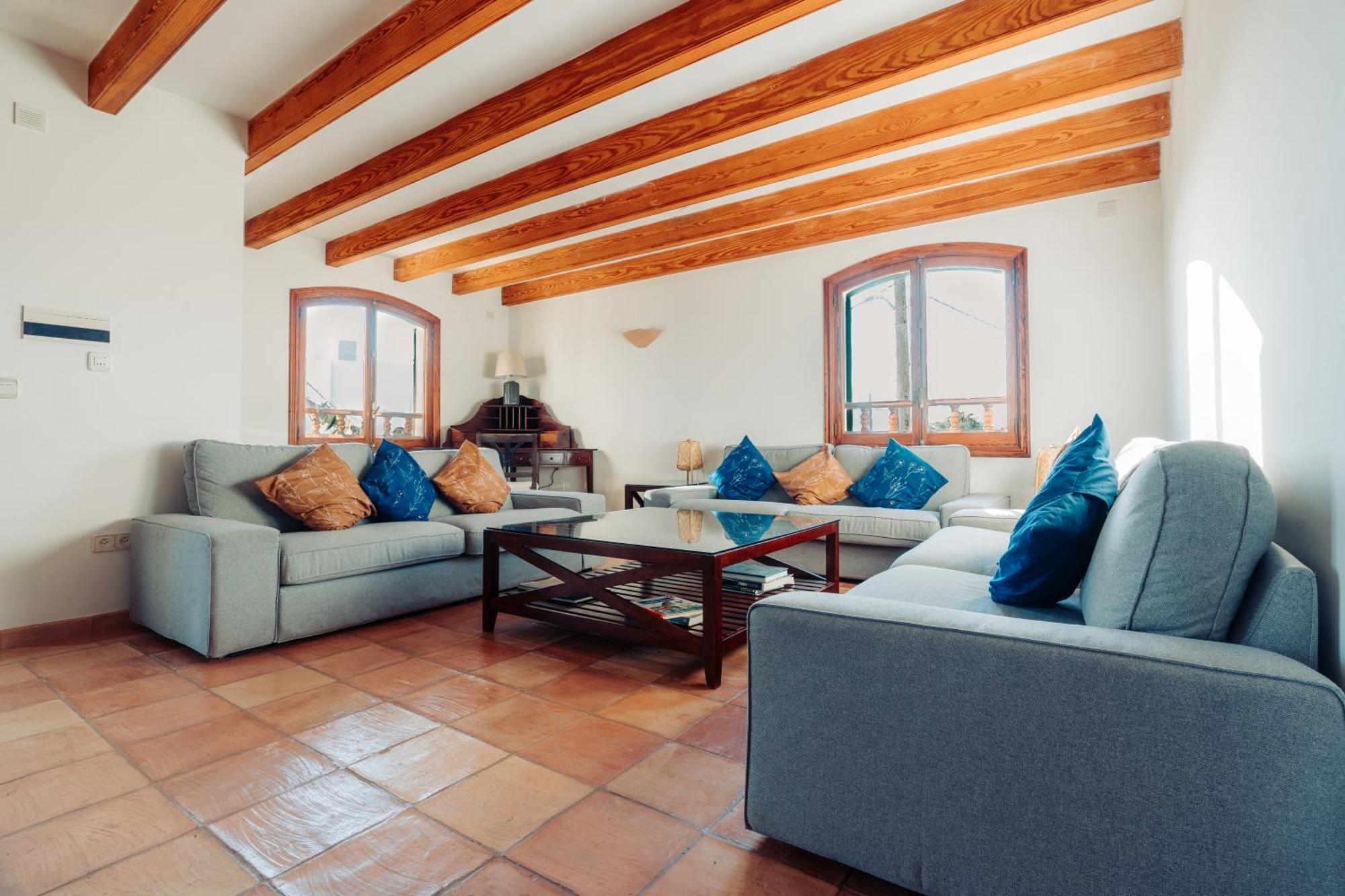 Mallorca Finca Haus Mit Pool Direkt Am Meer Es Trenc, Bootstour Moeglich Sa Ràpita Zewnętrze zdjęcie