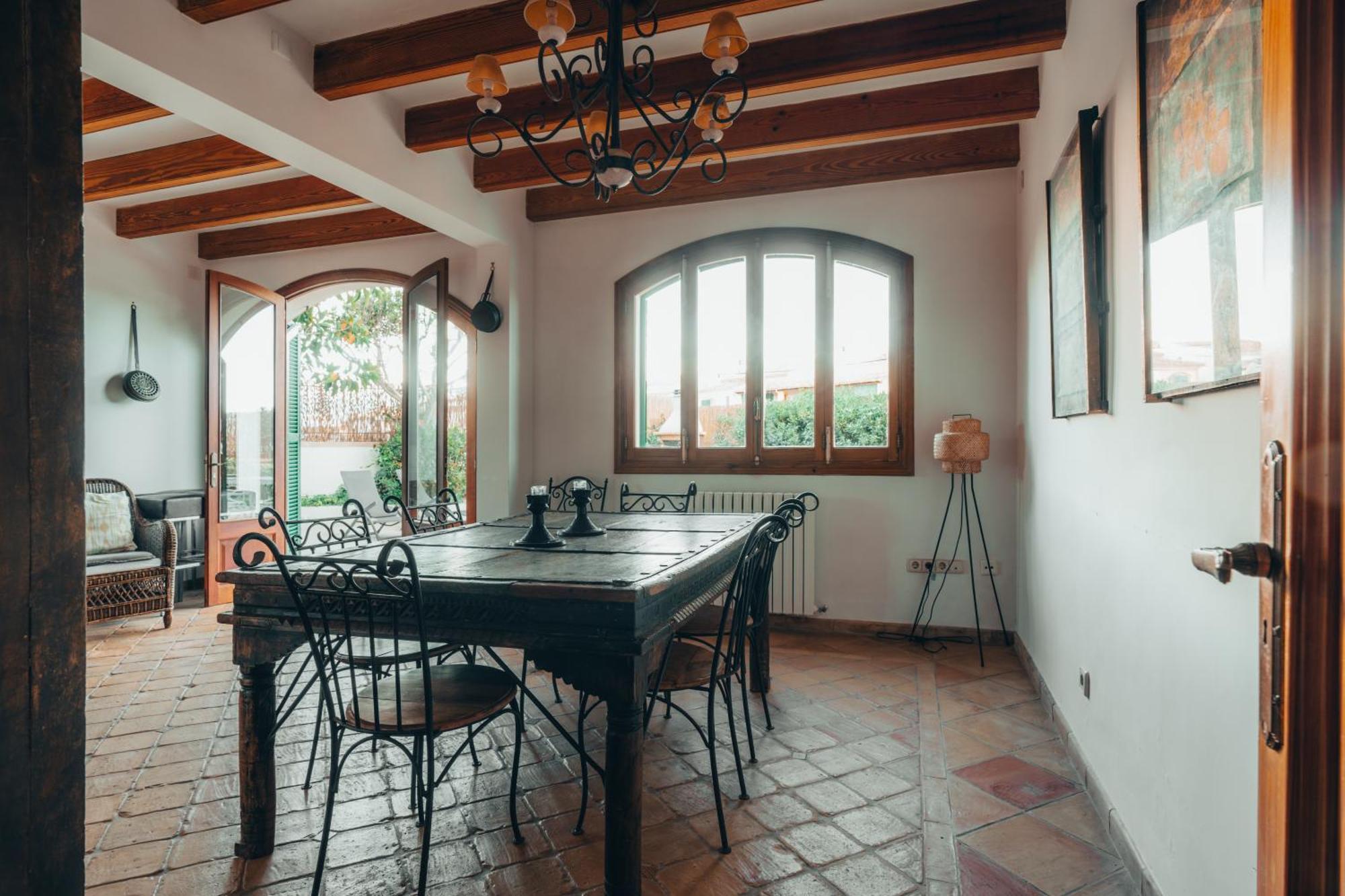 Mallorca Finca Haus Mit Pool Direkt Am Meer Es Trenc, Bootstour Moeglich Sa Ràpita Zewnętrze zdjęcie