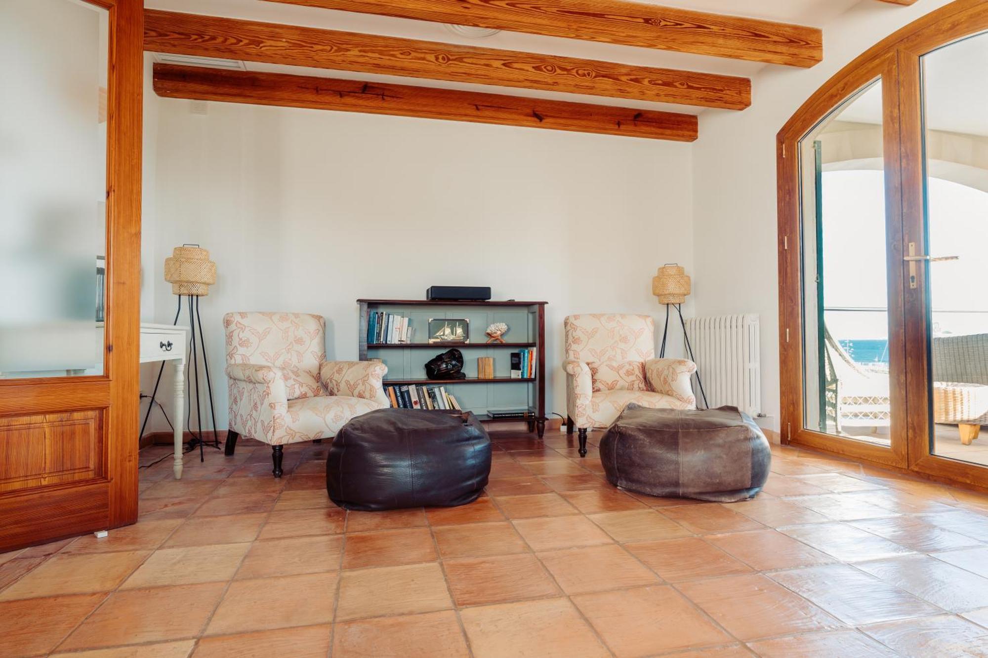 Mallorca Finca Haus Mit Pool Direkt Am Meer Es Trenc, Bootstour Moeglich Sa Ràpita Zewnętrze zdjęcie